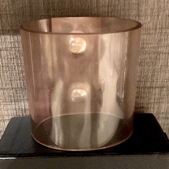 Chanel Vintage Transparent Thick Wide Vinyl Snap Button Bracelet from 2000 - Picture 6 of 11